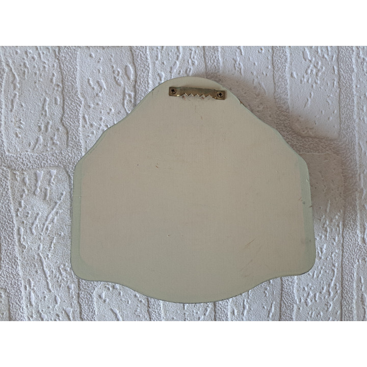 Sleutelrekje met Opel Manta B mantzell, hout 16.5x16x3cm, handwerk