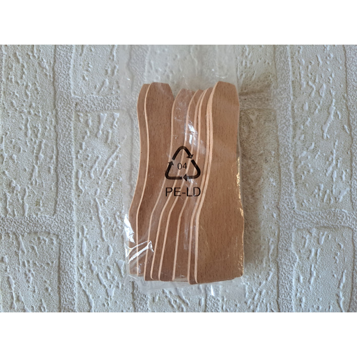 Set Raclettespatels, hout 3.5x13.5cm, Raclette