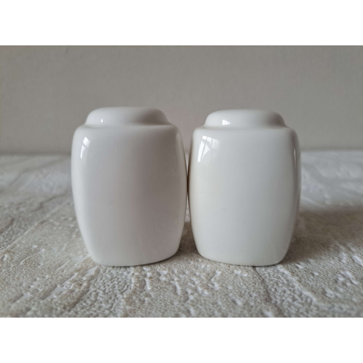 Paddenstoelen peper en zoutstel, porselein 3.5x3.5x5.5cm - peper en zoutstellen