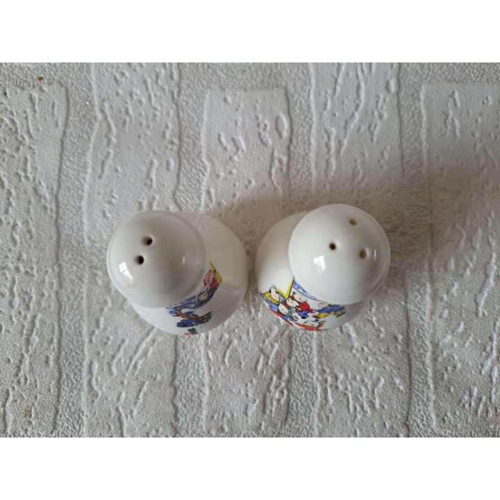 Chinese peper en zoutstel, porselein D5xH8cm - peper en zoutstellen