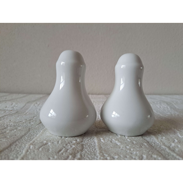 Toekan vogel peper en zoutstel, porselein D5xH8cm - peper en zoutstellen