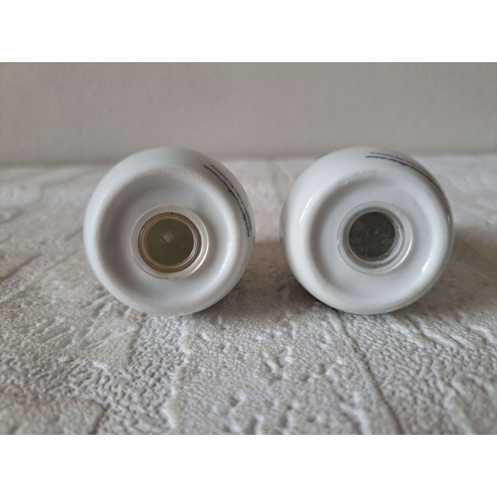 Eagle Bird Pepper Salt Set Porcelain D4xH6cm - Powerful Design