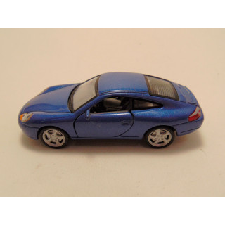 Porsche 911 996 Coupe 1:43 Cararama blauwgrijs