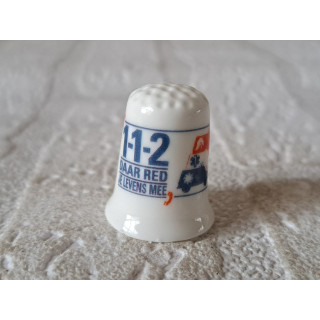 112 Daar red je levens mee vingerhoedje