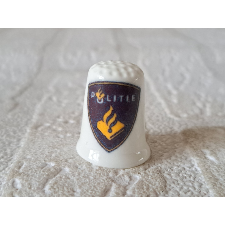 Nederland Politie symbool vingerhoedje