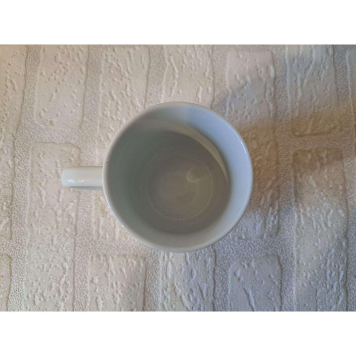 Mok beker met koalabeer tekening, Porselein D7xH9m - handgemaakt