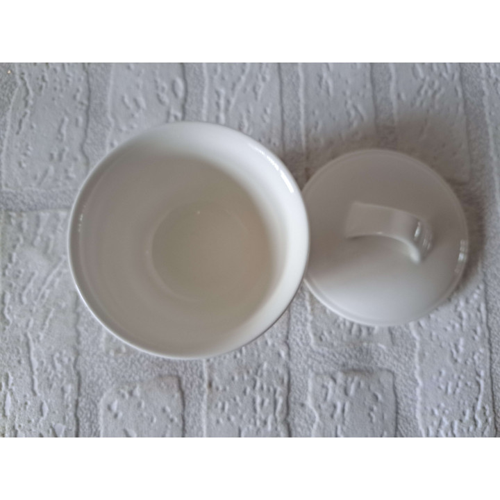 Koffie thee set met Volkswagen bus, porselein 19x11x12cm - handgemaakt