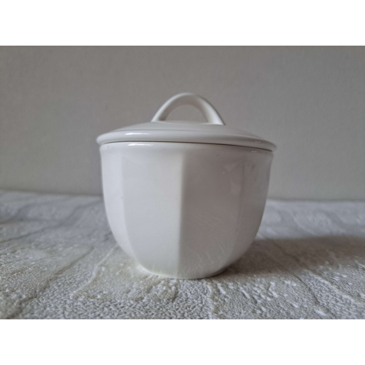 Koffie thee set met Volkswagen bus, porselein 19x11x12cm - handgemaakt