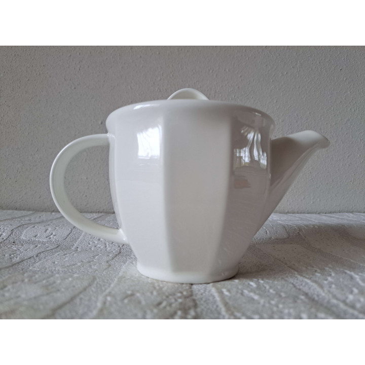 Koffie thee set met Volkswagen bus, porselein 19x11x12cm - handgemaakt