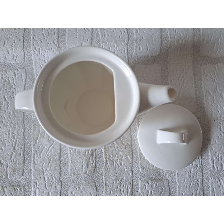 Koffie thee set met Volkswagen bus, porselein 19x11x12cm - handgemaakt