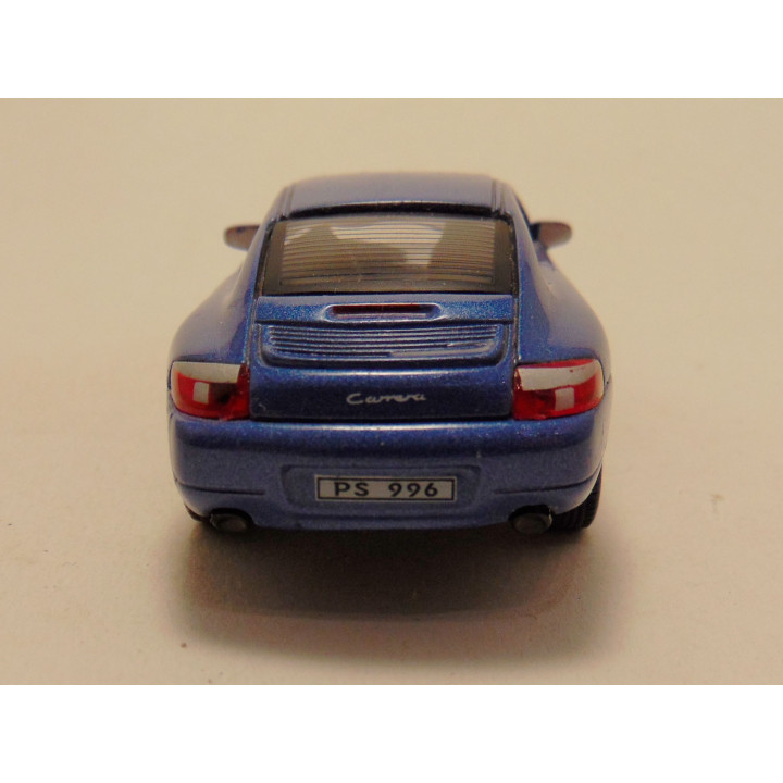 Porsche 911 996 Coupe 1:43 Cararama blauwgrijs