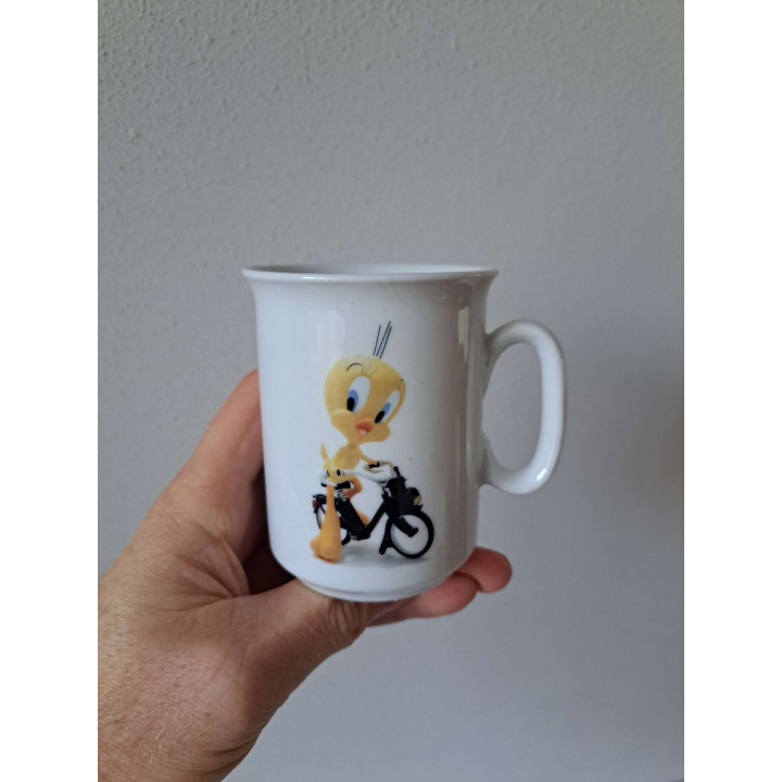 Mug Tweety Solex Porcelain D7.5xH9.5cm - Looney Tunes