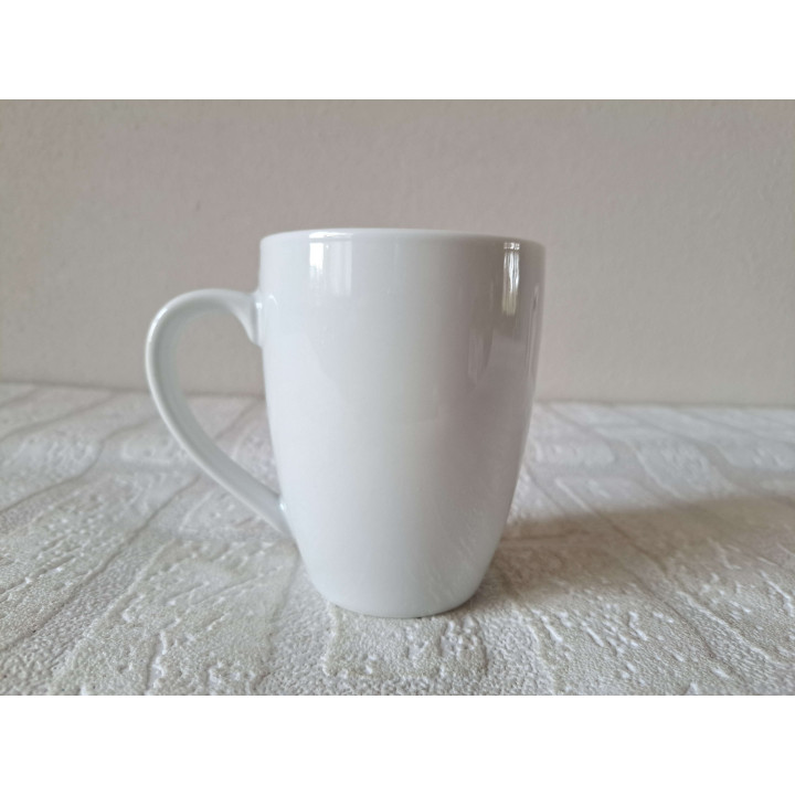 Mok beker Rode baron vliegtuig foto, Porselein D7.5xH10cm - handgemaakt