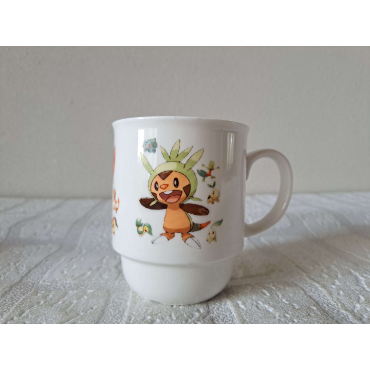 Mok beker Pokemon, Porselein D7.5xH9cm Limited edition (a) - handgemaakt