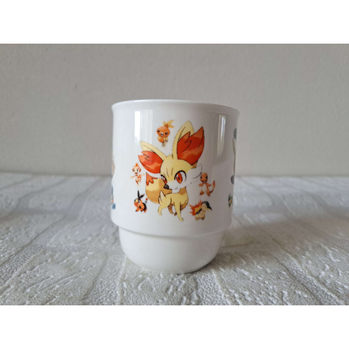 Mok beker Pokemon, Porselein D7.5xH9cm Limited edition (a) - handgemaakt