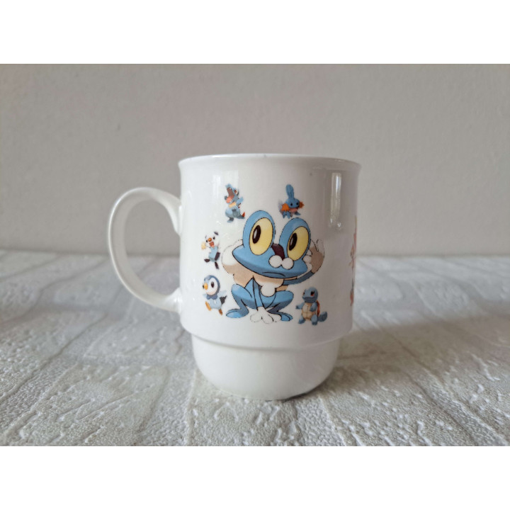 Mok beker Pokemon, Porselein D7.5xH9cm Limited edition (a) - handgemaakt