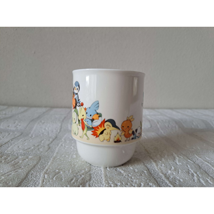 Mok beker Pokemon, Porselein D7.5xH9cm Limited edition (b) - handgemaakt
