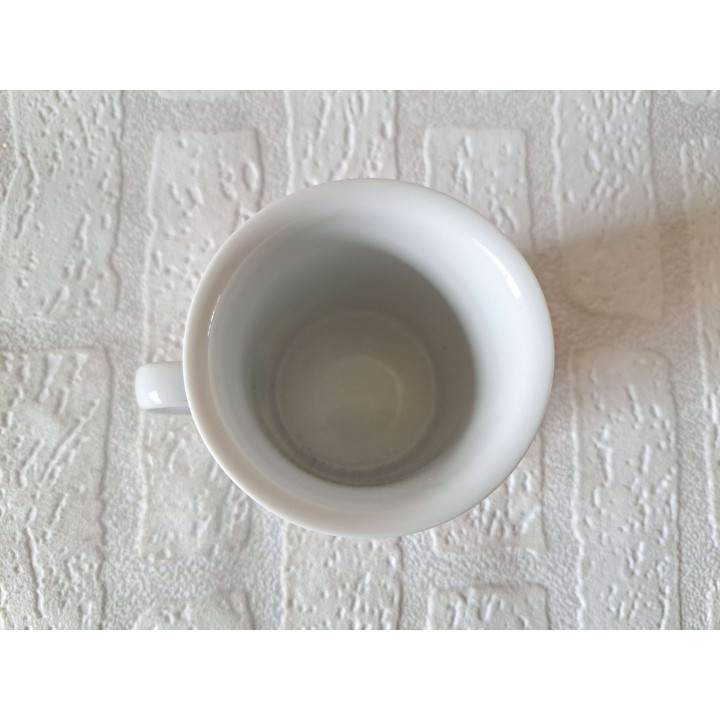 Short S8 Calcutta Seaplane Mug Porcelain D7.5xH10cm - Vintage