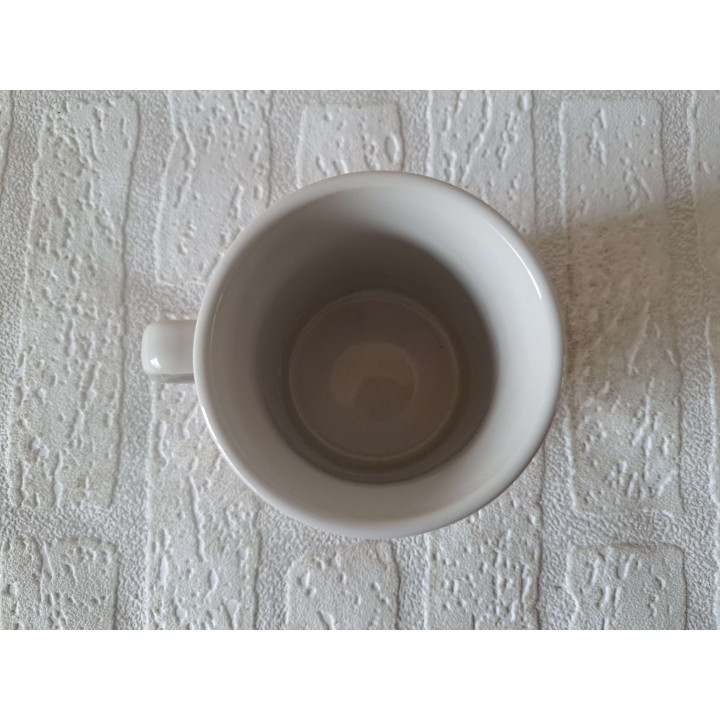 Beker mok sterrenbeeld Ram, Porselein D8xH9.5cm - handgemaakt