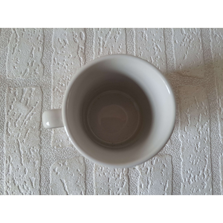 Beker mok sterrenbeeld Leeuw, Porselein D8xH9.5cm - handgemaakt