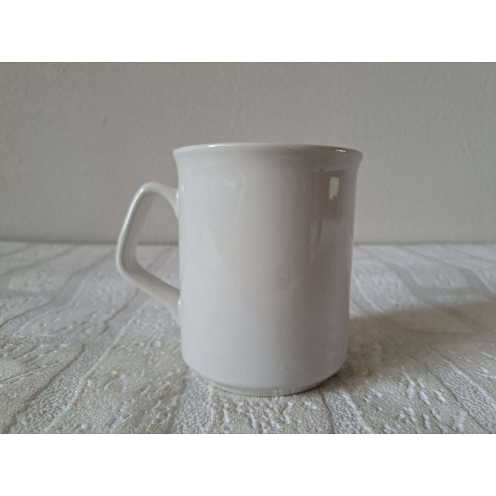 Beker mok sterrenbeeld Tweeling, Porselein D8xH9.5cm - handgemaakt