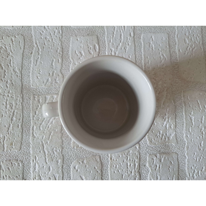 Beker mok sterrenbeeld Steenbok, Porselein D8xH9.5cm - handgemaakt