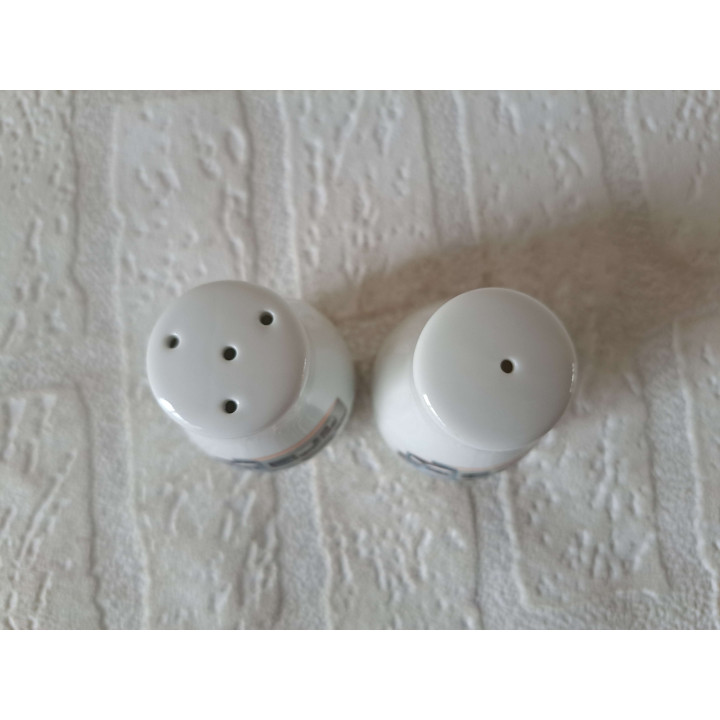 Citroen HY foodtruck peper en zoutstel, porselein D4xH6cm - peper en zoutstellen