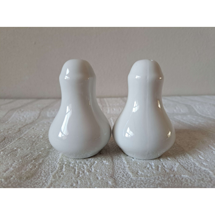 Volkswagen bus peper en zoutstel porselein D5.5xH8cm gl - peper en zoutstellen