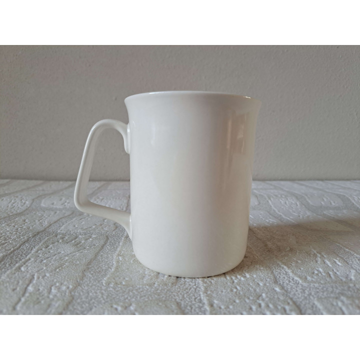 Beker mok met Volkswagen T2 Camper, porselein D8xH10cm - handgemaakt