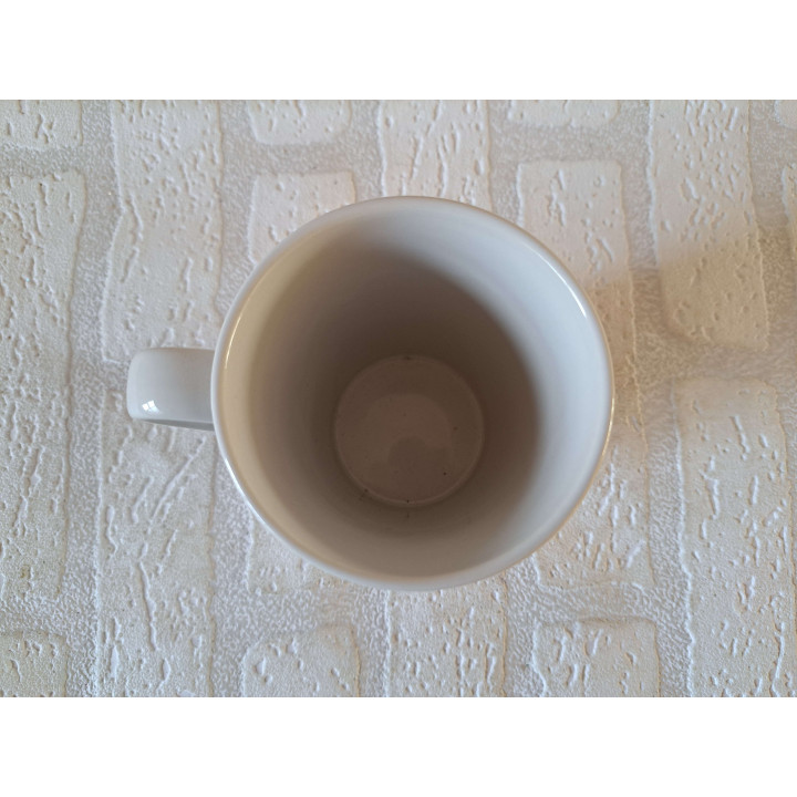 Mug with Volkswagen T2 camper - of porcelain D8x10.5cm