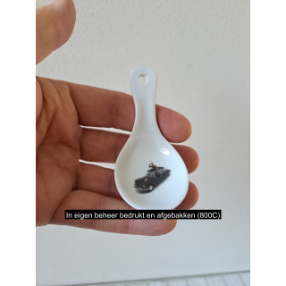 Amuselepel Citroen DS 21 présidentielle, porselein 10x5x5cm