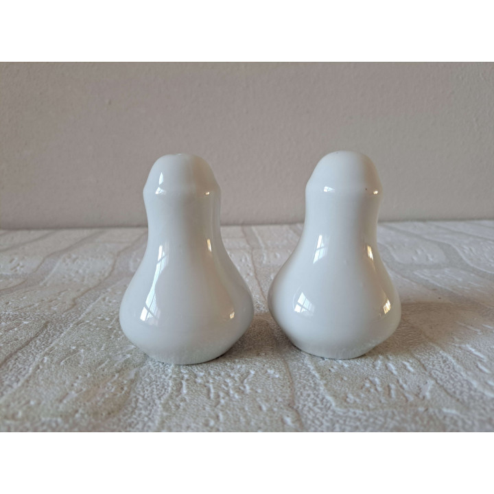 Volkswagen bus peper en zoutstel, porselein D5.5xH8cm lw - peper en zoutstellen