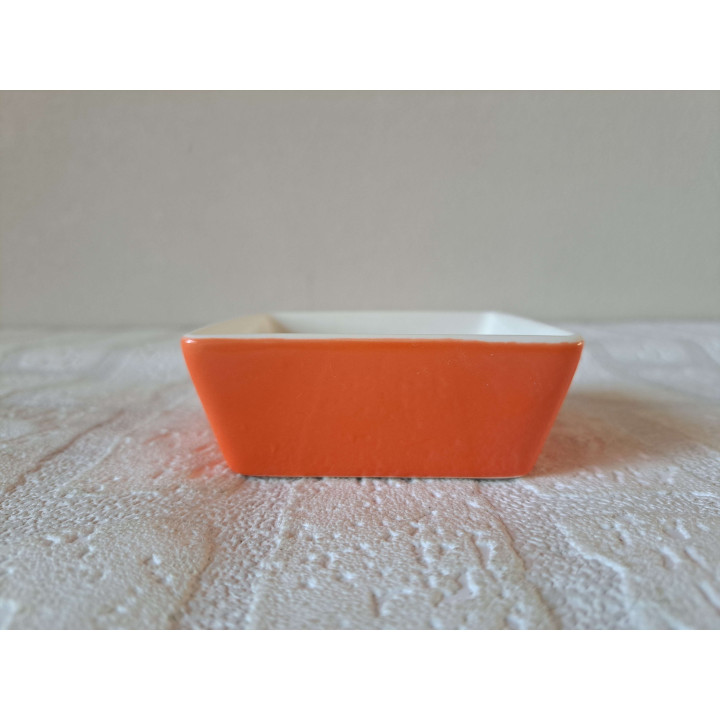 Hapjes of sauzenschaal Volkswagen bus, porselein 9x9x3.5cm - handgemaakt