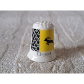 Dorp Elspeet in de gemeente Nunspeet vingerhoedje