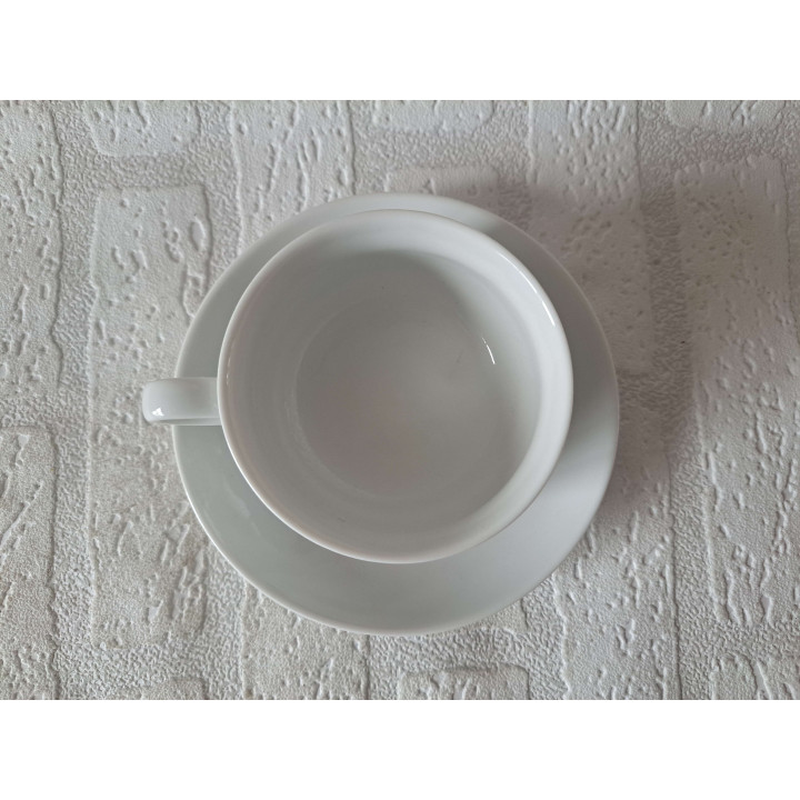 Kop en schotel Citroen HY foodtruck, porselein D14xH6cm - kop en schotels