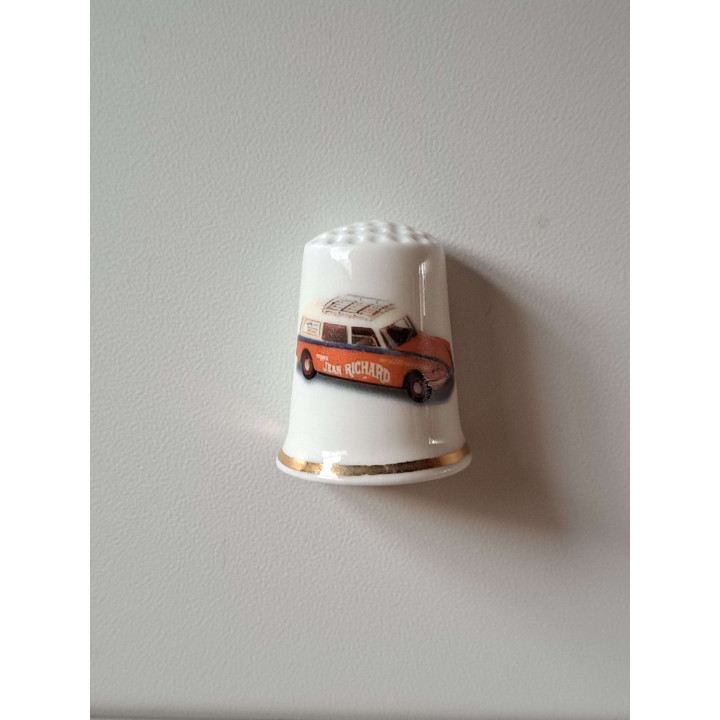 Citroen DS 21 break keukenmagneet, porselein 2.5x3cm - keukenmagneten