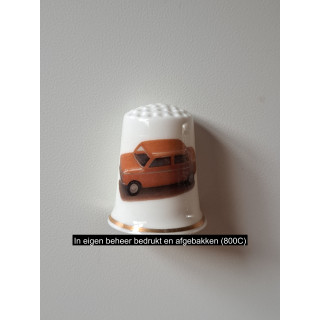 NSU Prinz 4 keukenmagneet, porselein 2.5x3cm