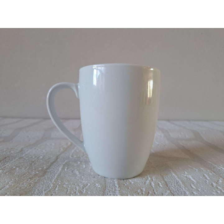 Porcelain Mug Steampunk Airship D8xH10cm