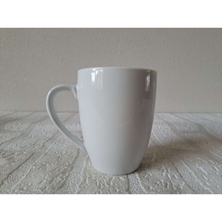 Porseleinen Mok met Schaakspelers D8xH10cm
