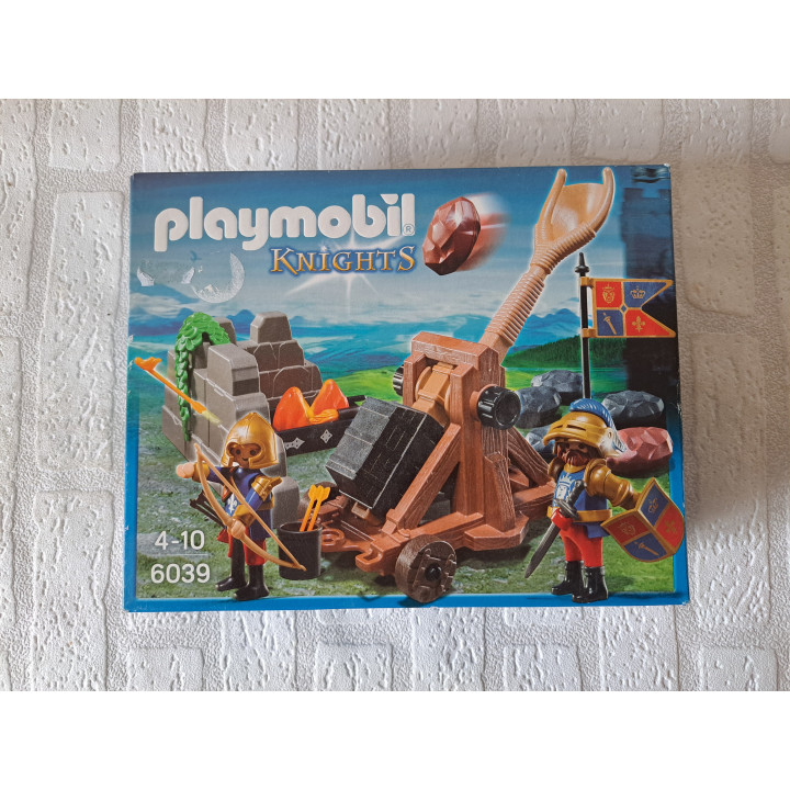 Leeuwenridders met katapult Playmobil Knights 6039 - playmobil
