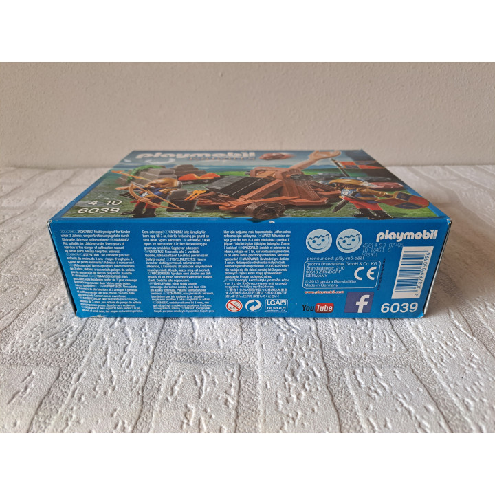 Leeuwenridders met katapult Playmobil Knights 6039 - playmobil