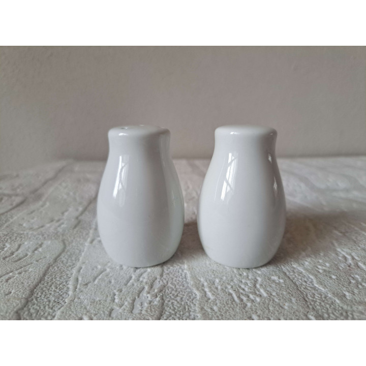 Jokers speelkaarten, peper en zoutstel, porselein D4xH6cm - peper en zoutstellen