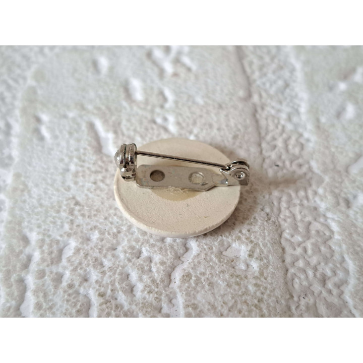 Speldje met speelkaarten, porselein D2xH0.5cm - keukenmagneten