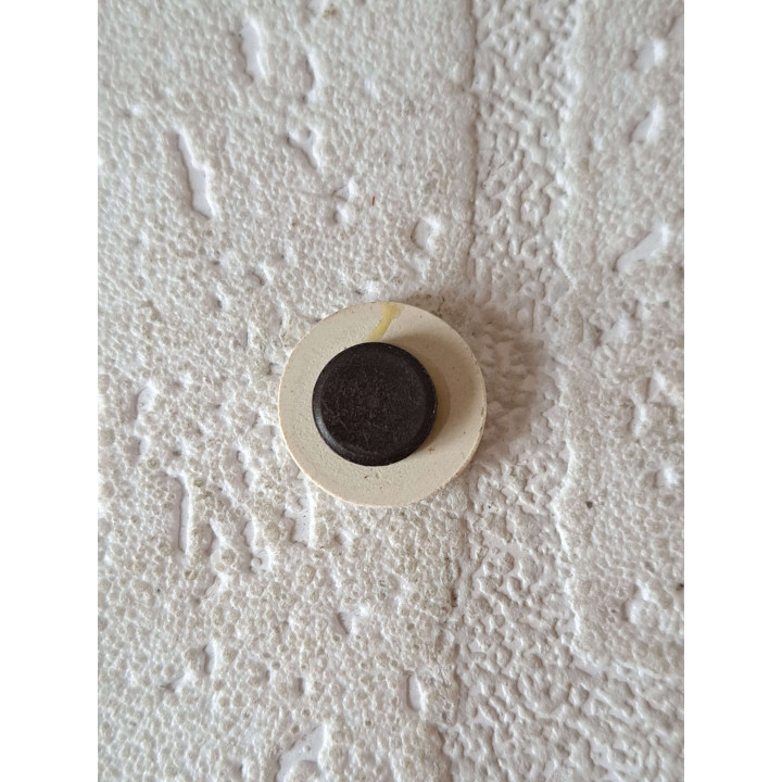 Volkswagen combi bus keukenmagneet, aardewerk D2xH0.2cm gn - keukenmagneten