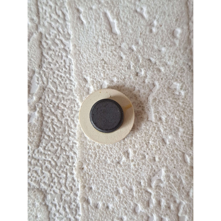 Volkswagen combi bus keukenmagneet, aardewerk D2xH0.2cm oe - keukenmagneten