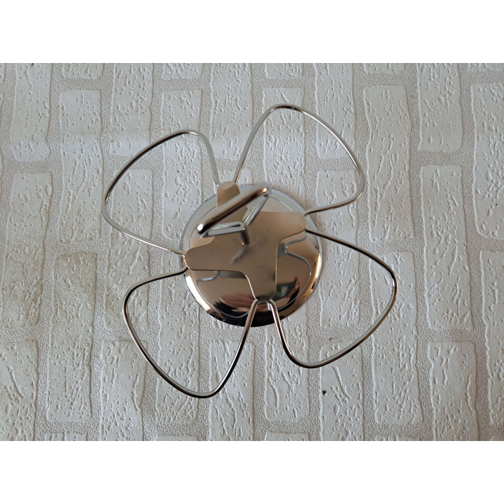 Sauzen carrousel Speelkaarten symbolen, porselein D24xH20cm - handgemaakt