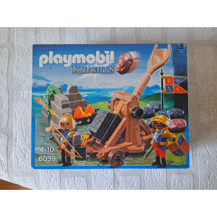 Leeuwenridders met katapult Playmobil Knights 6039 - playmobil