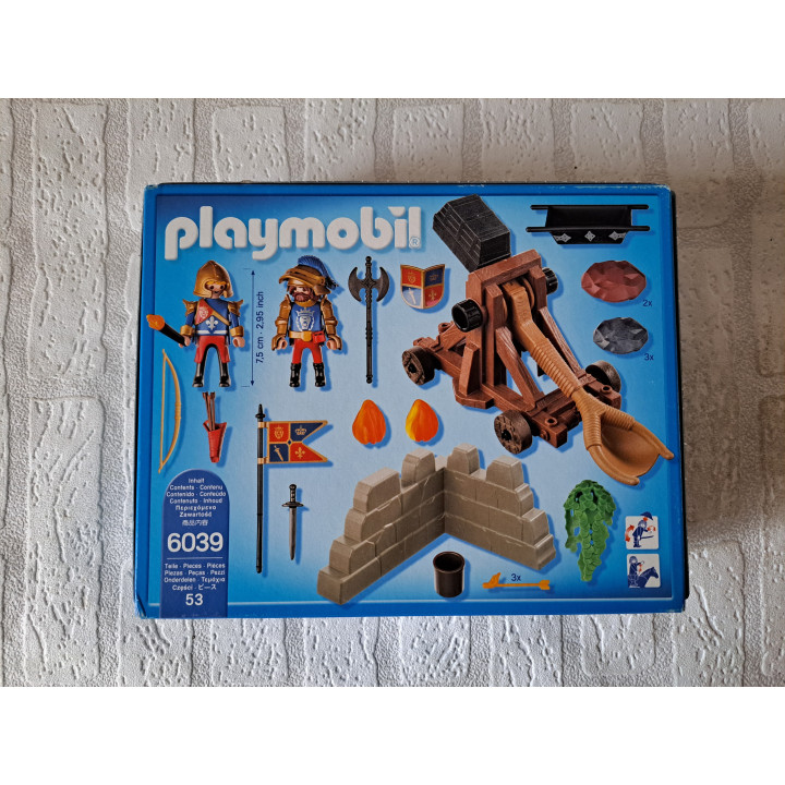 Leeuwenridders met katapult Playmobil Knights 6039 - playmobil