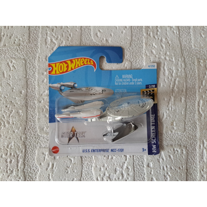 U.S.S. Enterprise NCC-1701  Star Trek  Hot wheels 2024-004 - Verzamelmodelauto
