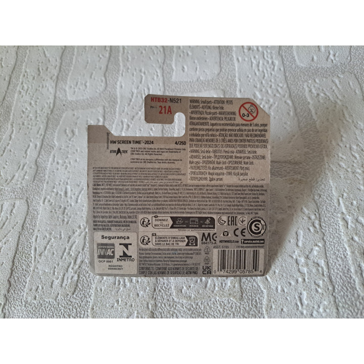 U.S.S. Enterprise NCC-1701  Star Trek  Hot wheels 2024-004 - Verzamelmodelauto